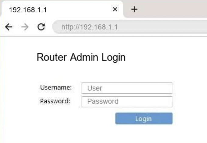 Router Login Page
