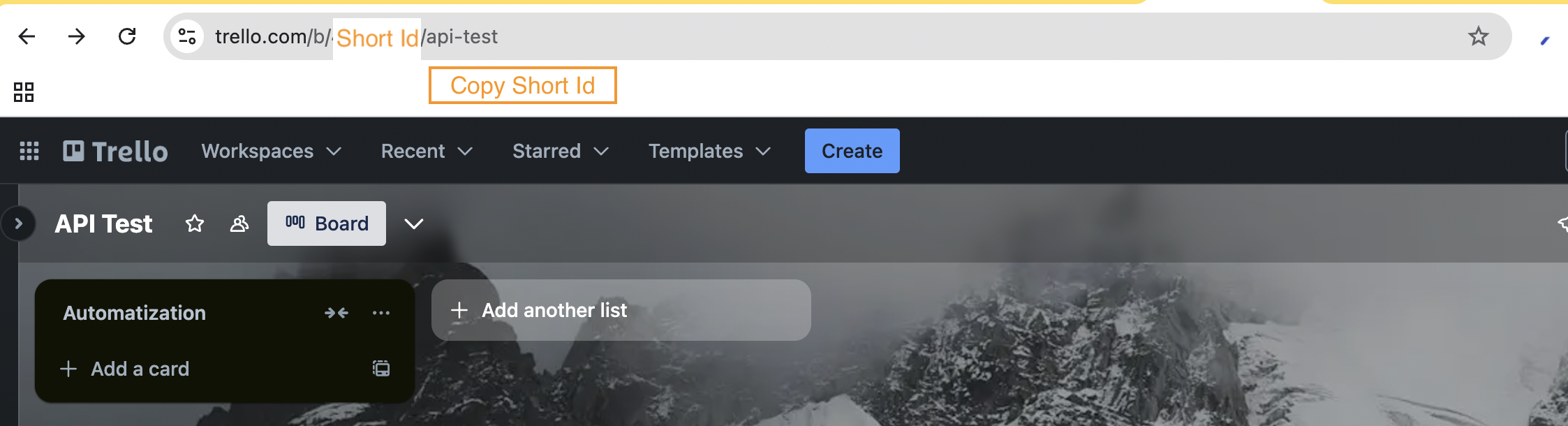 Retrieve List ID Screenshot